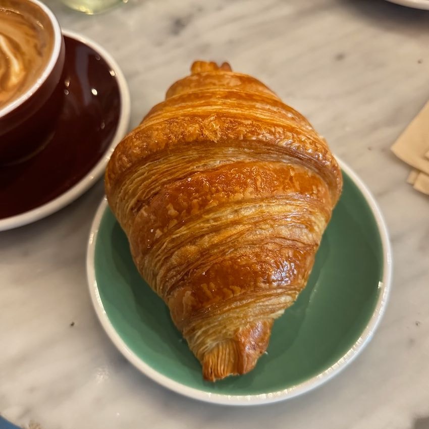 Croissant from Fabrique, Fifth Ave